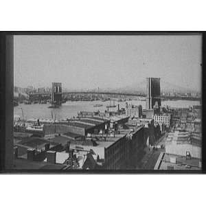  Brooklyn waterfront,Brooklyn Bridge,New York,N.Y.