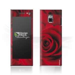  Design Skins for LG BL40 New Chocolate   Red Rose Design 
