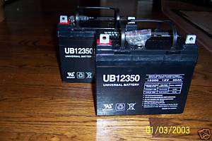 TWO UB12350 Group U1 Medical Equipment/Tractor Battery 806593457227 