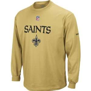 Reebok New Orleans Saints Sideline Authentic Long Shirt T 