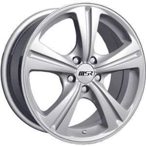 MSR 46 16x7 Silver Wheel / Rim 5x4.5 with a 38mm Offset and a 72.64 