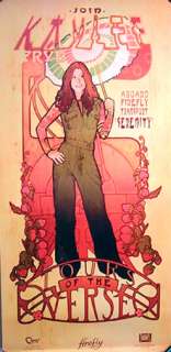Serenity/Firefly Les Femmes  Kaylee Frye QMX Poster/Print #04  