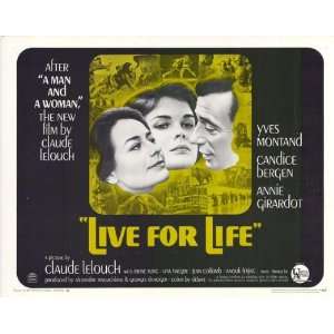  Live for Life   Movie Poster   11 x 17