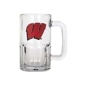   Wisconsin Badgers 20oz Root Beer Style Mug: Sports & Outdoors
