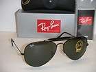 RAY BAN 3029 OUTDOORSMAN II RB3029 L2112 GOLD FRAME W/ G 15 LENSES62 