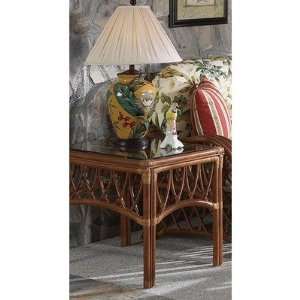   : South Sea Rattan 3143 3100 Antigua End Table Finish: Antique: Baby