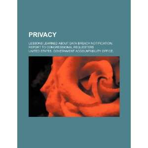  Privacy lessons learned about data breach notification 