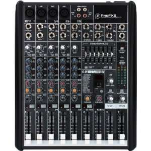  MACKIE PROFX 8 / 8 CHANNEL MIXING DESK WITH USB INTERFACE 