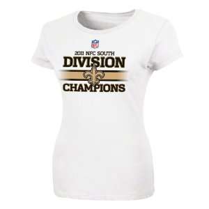 New Orleans Saints Womens 2011 NFC South Division Champions Official 