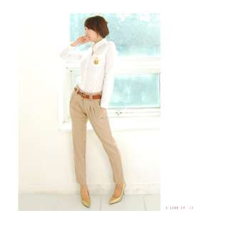 A054542 / Stylish Dress Pants, Career Woman, Chic, Trousers, Korea 