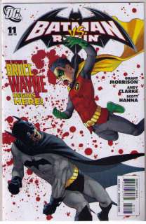 Batman & Robin #11 Variant Cover morrison clarke hanna  