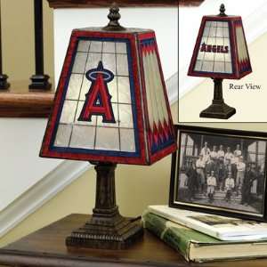  Los Angeles Angels of Anaheim Art Glass Table Lamp 