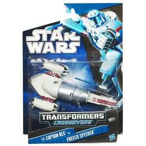 Star Wars TRANSFORMERS: Captain Rex To Freeco Speeder  