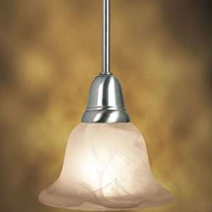  Satin Nickel Glens Falls Mini Pendant from the Glens Falls Collection