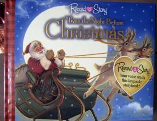 TWAS THE NIGHT BEFORE CHRISTMAS Electronic RECORDABLE Childrens 