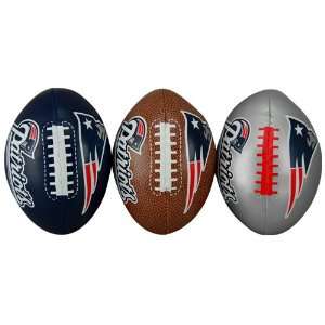  New England Patriots Softee Triple Play 3 Ball Set Sports 