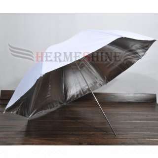 43 110cm Reflective White Umbrella × 1