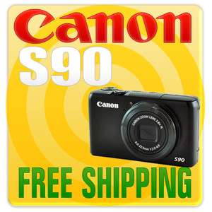 CANON POWERSHOT S90 Digital Camera   Brand New in Box 013803116076 