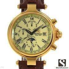 Steinhausen Classic Gold Automatic Mens Watch TW381G  