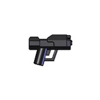 BrickArms 2.5 Scale LOOSE Weapon BAM6 Space Magnum Halo Black by 