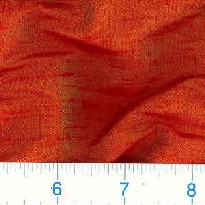  54 Wide Dupioni Silk Flame Fabric By The Yard Arts 