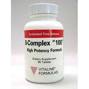  B Complex 100 Controlled Time Release 90 Tablets 