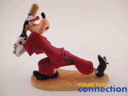 Disney WDCC Batter Up GOOFY How to Play Baseball Retired Statue Figure 