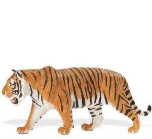 SIBERIAN TIGER ANIMAL MINI VINYL LARGE 10 FIGURE NEW  