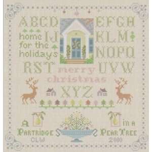  Merry Christmas Sampler   Cross Stitch Pattern: Arts 