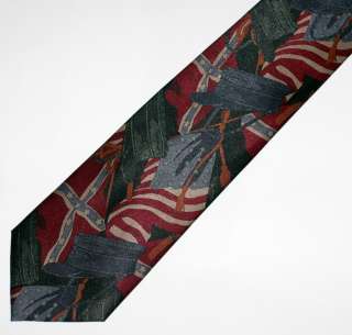   Confederate CSA Rebel US FLAG HISTORY KEPI Cravat NECKTIE TIE  