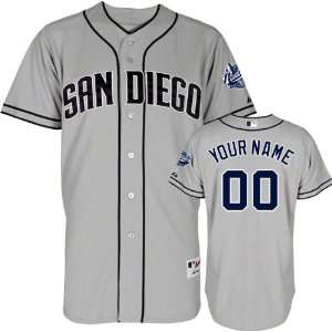  San Diego Padres Majestic  Personalized With Your Name  Road 