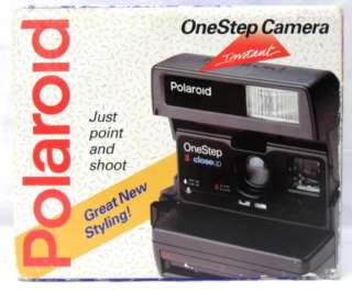   OneStep CloseUp Instant Point & Shoot Camera With Original Box  