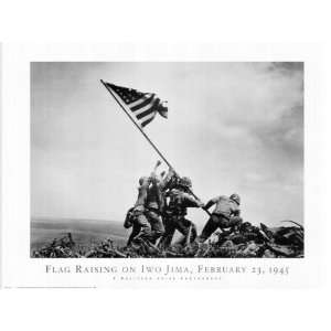  Iwo Jima Flag Raising   Movie Poster   27 x 40: Home 