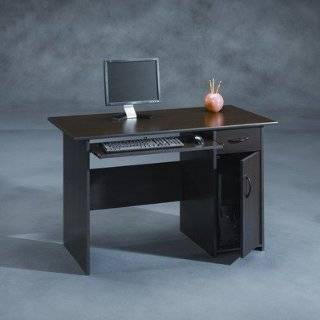 Sauder Office Beginnings Wood Computer Desk in Cinnamon Cherry:  