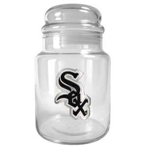   White Sox 31oz. MLB Team Logo Glass Candy Jar: Sports & Outdoors