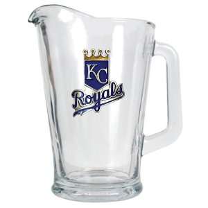   City Royals MLB 60oz Glass Pitcher   Primary Logo: Sports & Outdoors