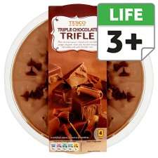 Tesco Triple Chocolate Trifle 600G   Groceries   Tesco Groceries