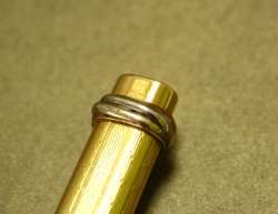 Les Must de CARTIER Ballpoint Pen Trinity Ring Gold 18K  