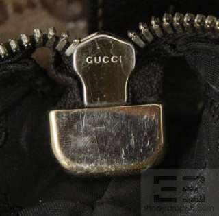 Gucci Brown Monogram Crystal Large Duchess Hobo Bag  