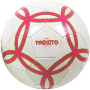  Trinity Soccer Ball WHITE/PINK (SIZE 5) WHITE/PINK/GREEN 5 