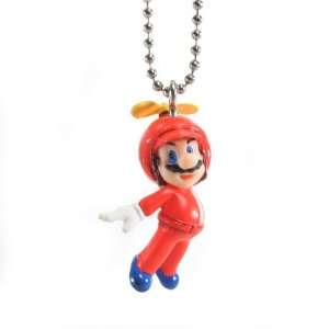   New Super Mario Brothers WII Mascot Keychains   Propeller Mario Toys