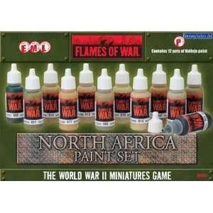  Flames of War: North Africa Paint Set: Toys & Games