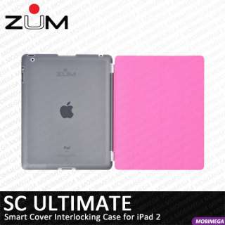 ZUM SC ULTIMATE Smart Cover Locking Case iPad 2 White  