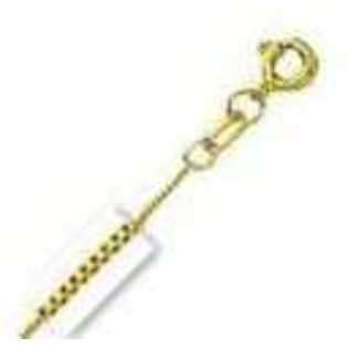 JewelBasket BOX 14k Yellow Gold Box Chain Necklaces (Size/Weight 