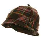 e4Hats Plaid Tweed Bucket Hat   Brown
