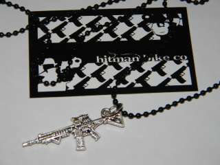 HITMAN BIKES Spec Ops M4 ball chain necklace 24 inch new mens bling 