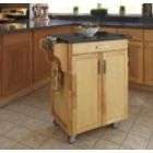 Home Styles Create A Cart Cuisine Cart   Natural Finish with Black 