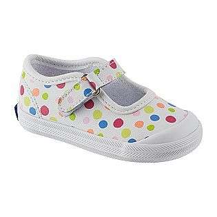 Infant Girls Champion Toe Cap Maryjane   White/Multi  Keds Shoes Kids 