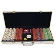   Poker Fabulous Las Vegas 500 11.5g Poker Chip Set w/Aluminum Case
