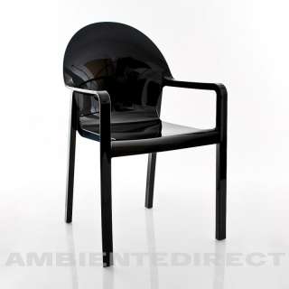Black Tosca arm Chair by Magis Made in Italy  